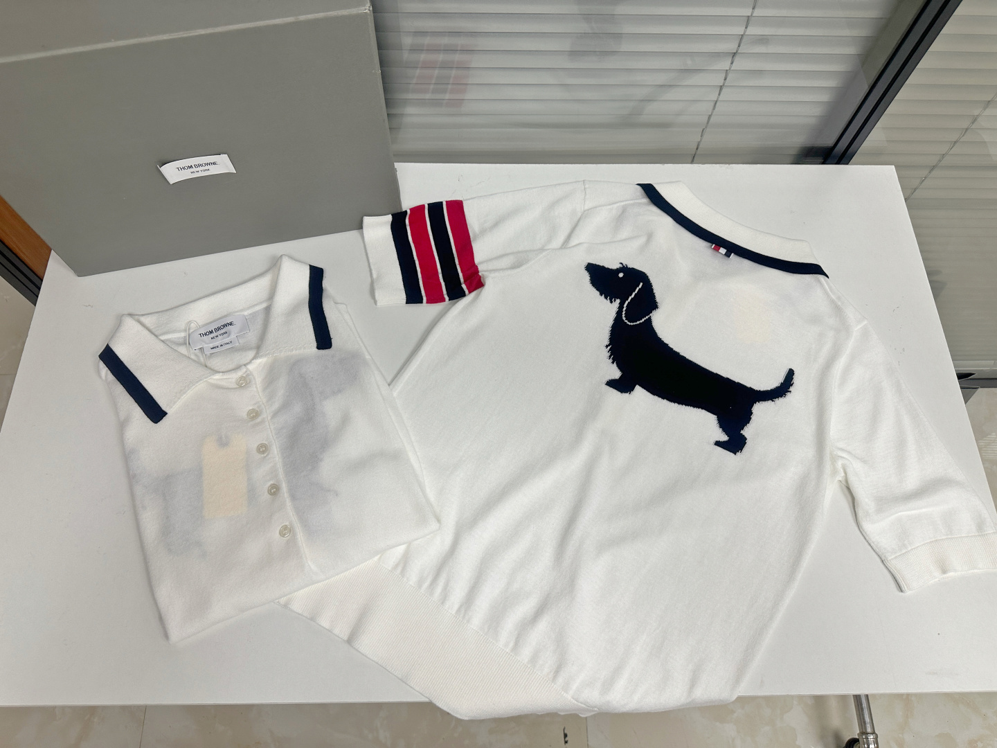 톰브라운 여성 반팔 126284 Thom Browne T Shirt 썸네일 이미지