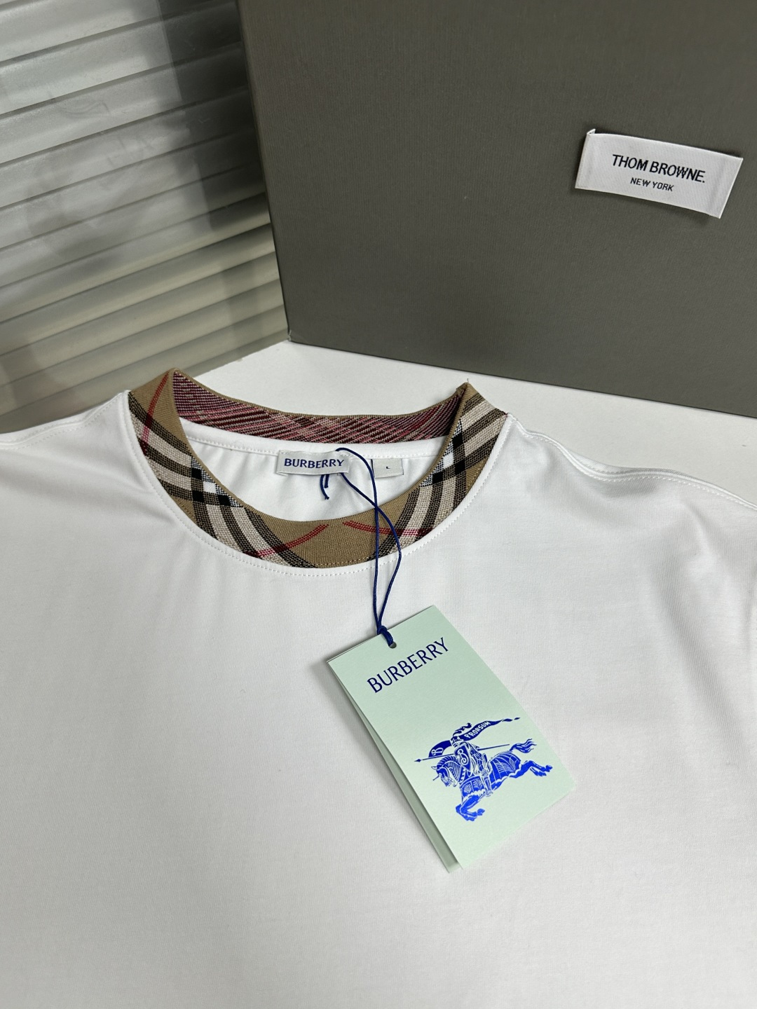 버버리 남성 반팔 142933 Burberry T Shirt 상세 이미지 7
