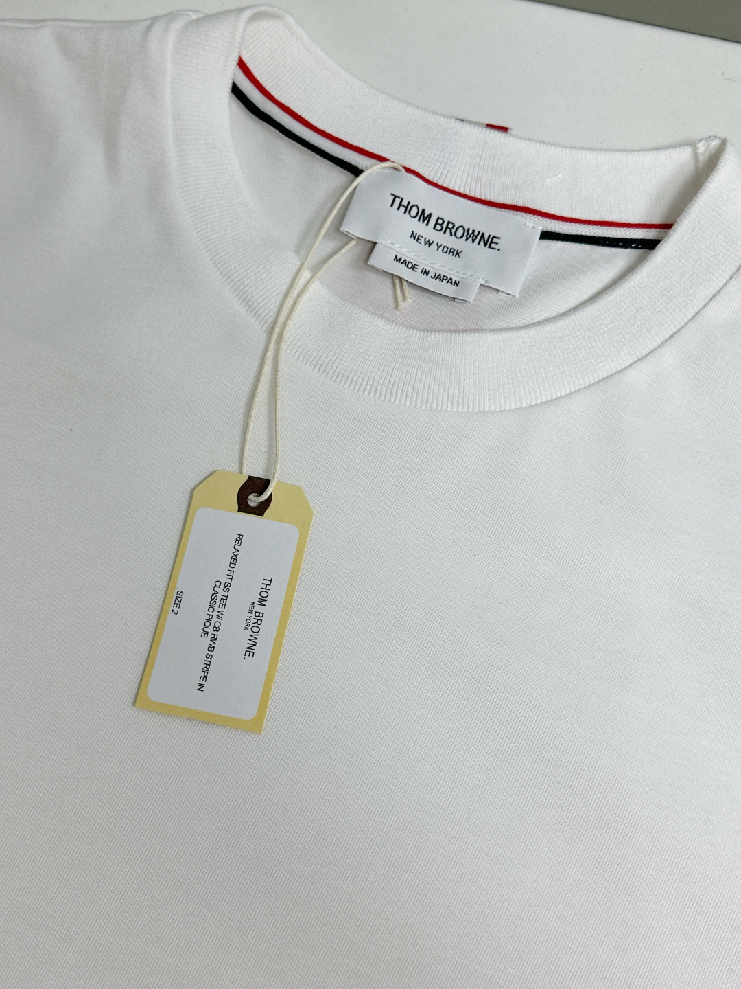 톰브라운 남성 반팔 126231 Thom Browne T Shirt 썸네일 이미지