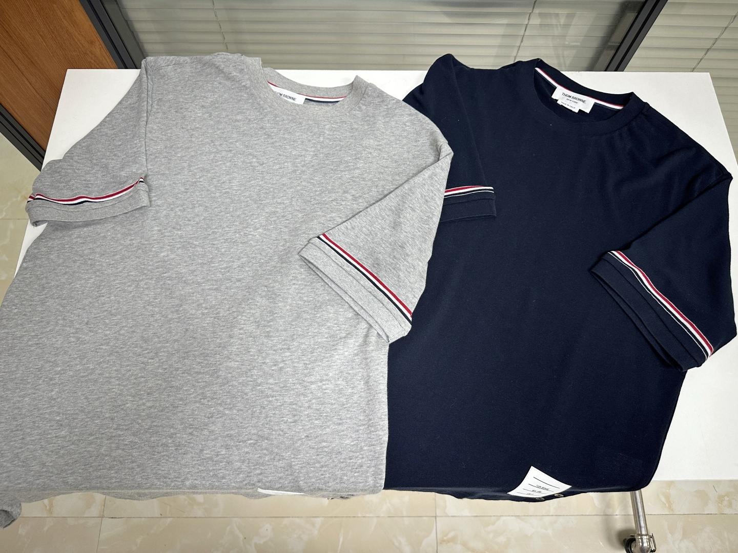 톰브라운 남성 반팔 142868 Thom Browne T Shirt 상세 이미지 5