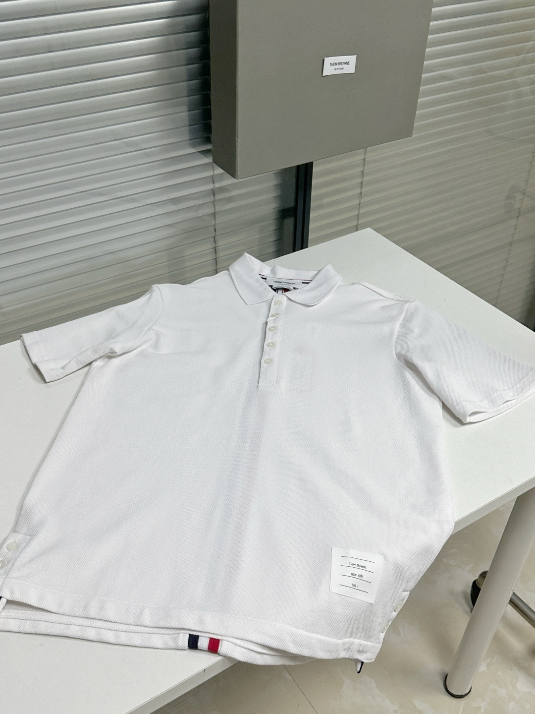 톰브라운 남성 반팔 142865 Thom Browne T Shirt 상세 이미지 5