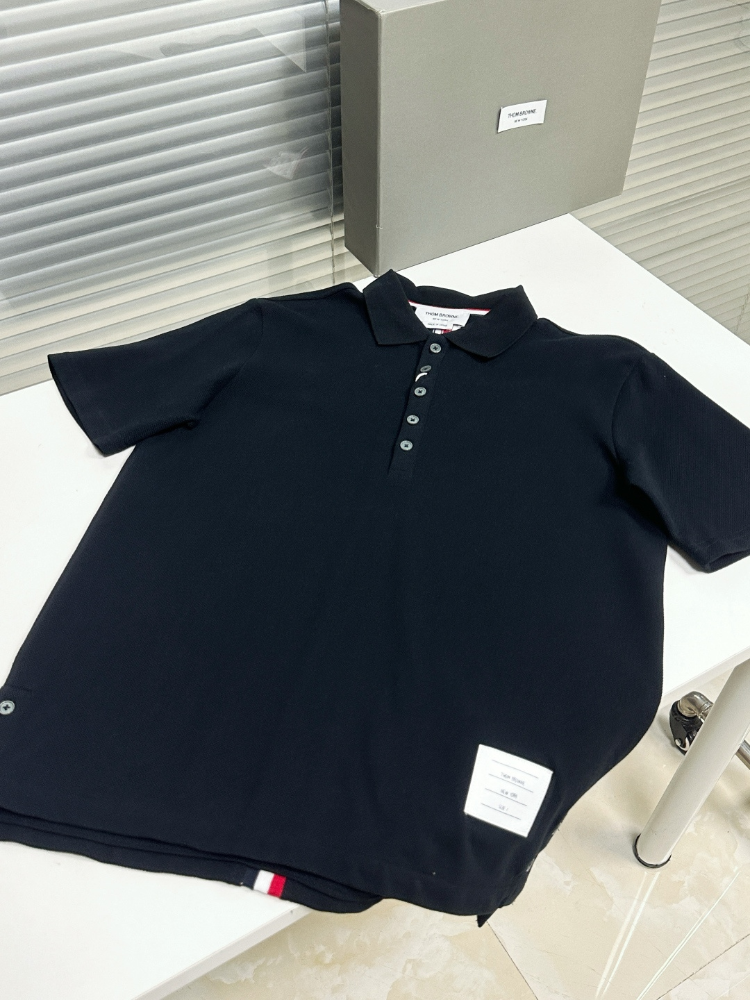 톰브라운 남성 반팔 142863 Thom Browne T Shirt 상세 이미지 6