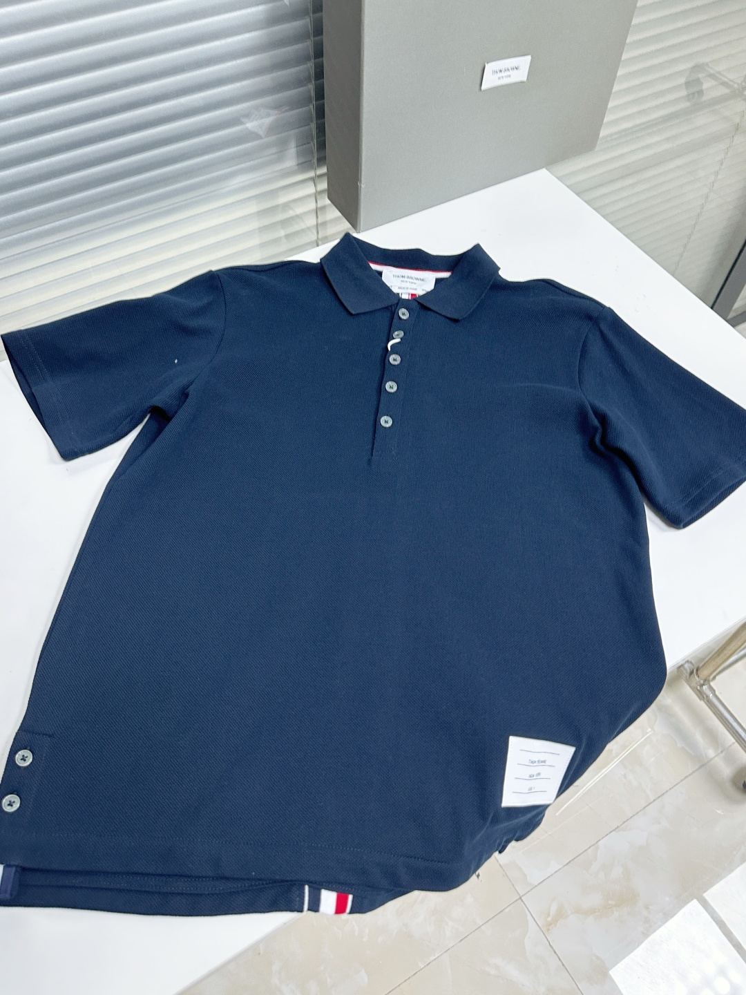 톰브라운 남성 반팔 142862 Thom Browne T Shirt 상세 이미지 5