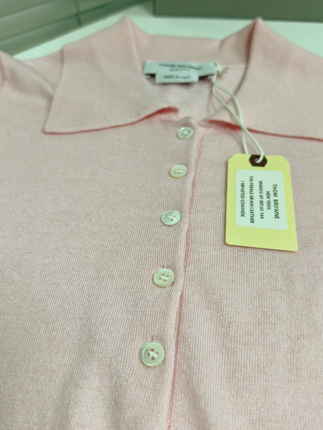 톰브라운 남성 반팔 142885 Thom Browne T Shirt 상세 이미지 8