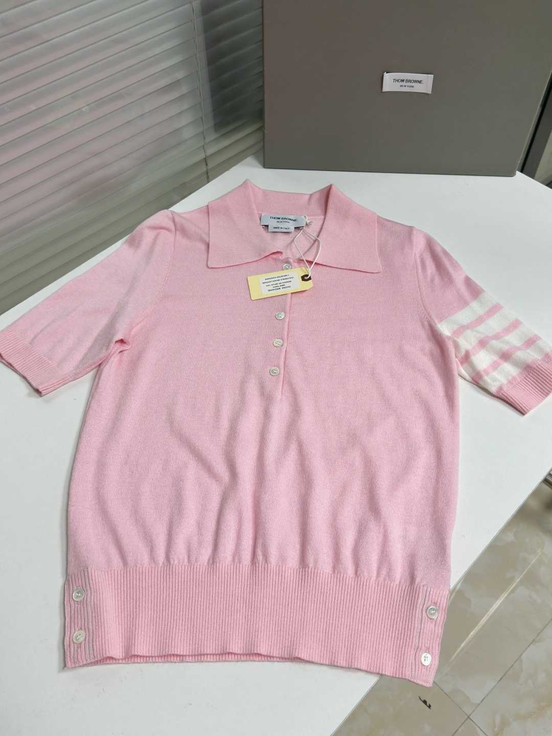 톰브라운 남성 반팔 142885 Thom Browne T Shirt 상세 이미지 7