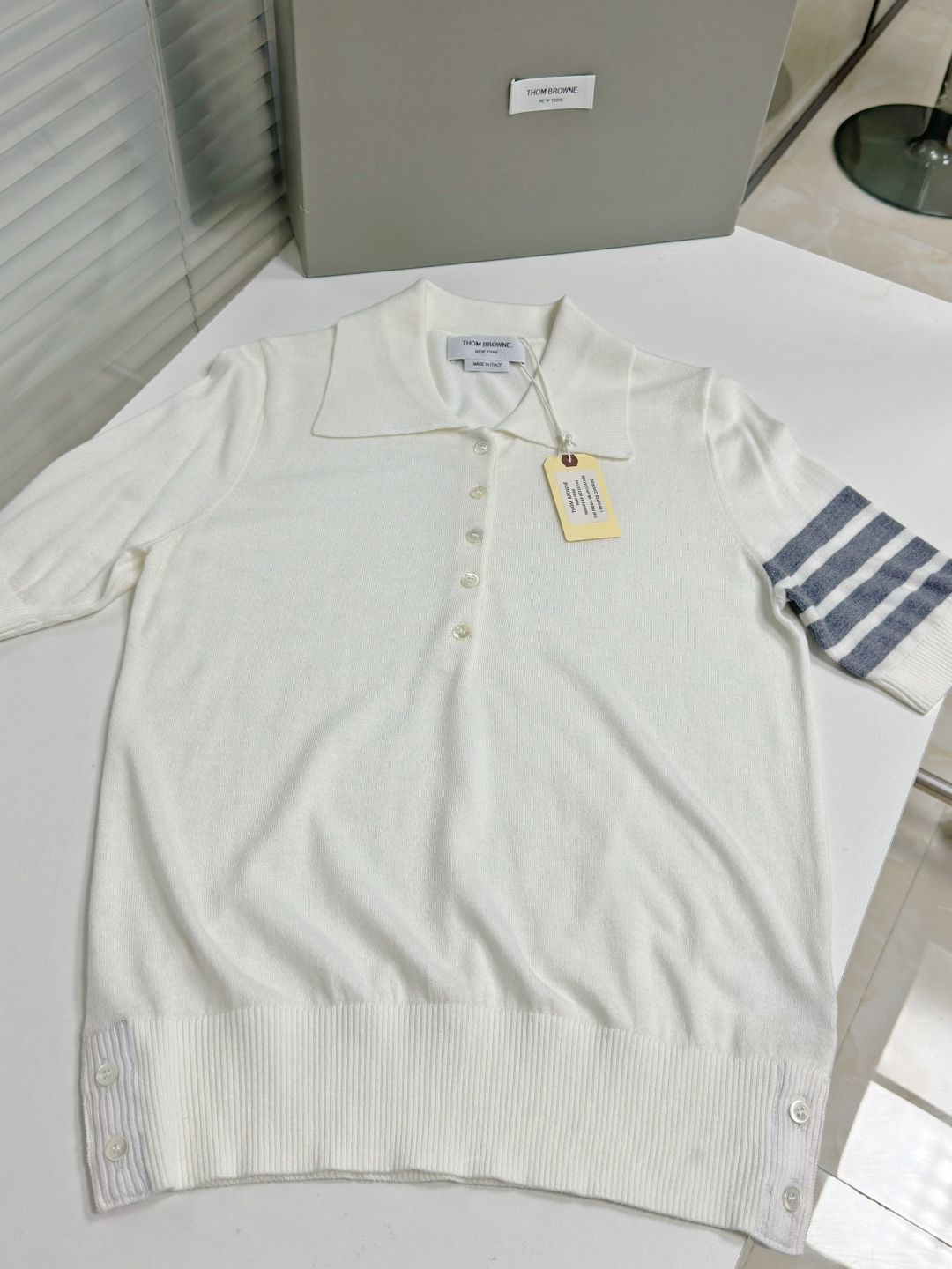 톰브라운 남성 반팔 142884 Thom Browne T Shirt 상세 이미지 7