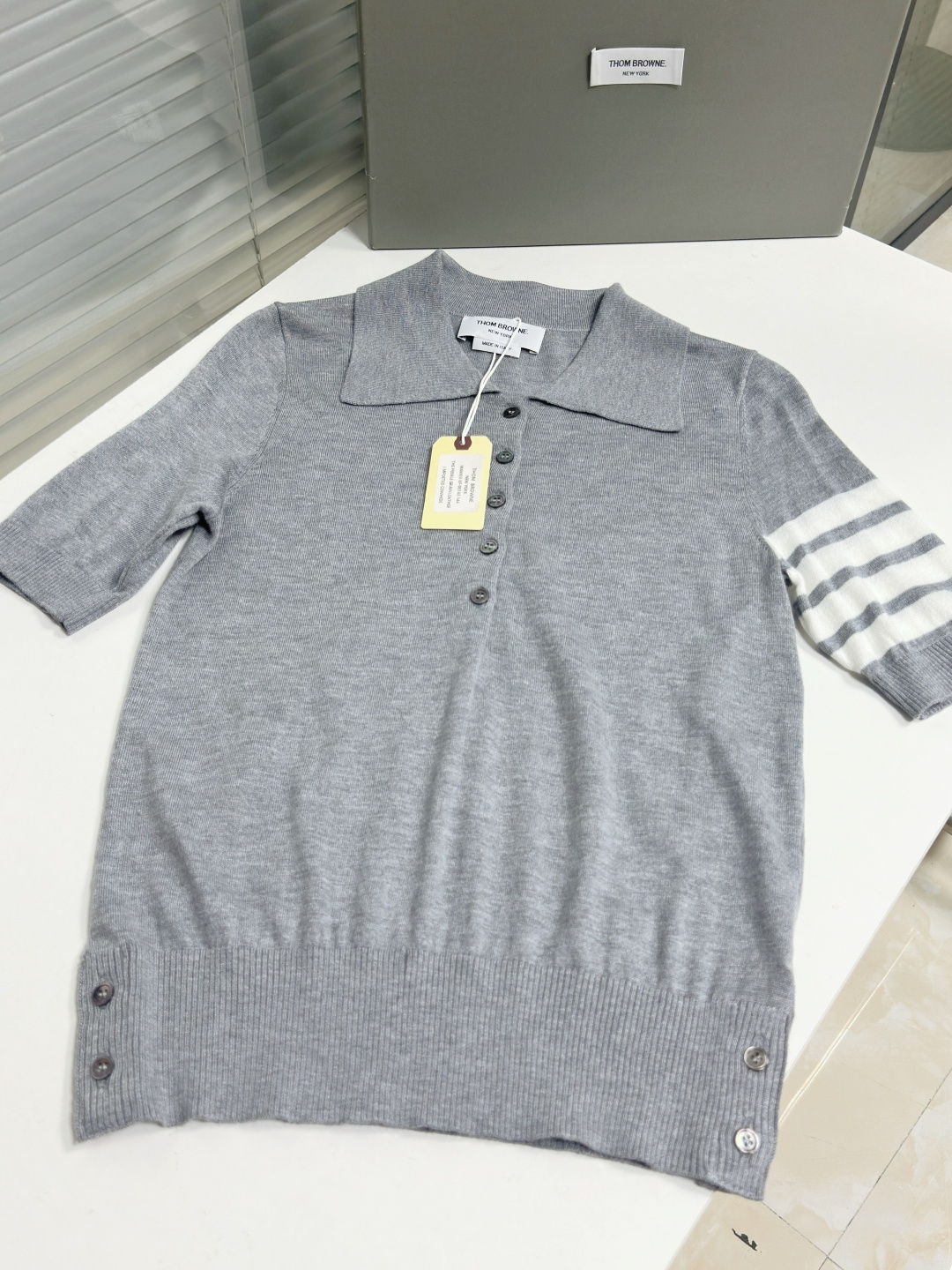 톰브라운 남성 반팔 142882 Thom Browne T Shirt 상세 이미지 8