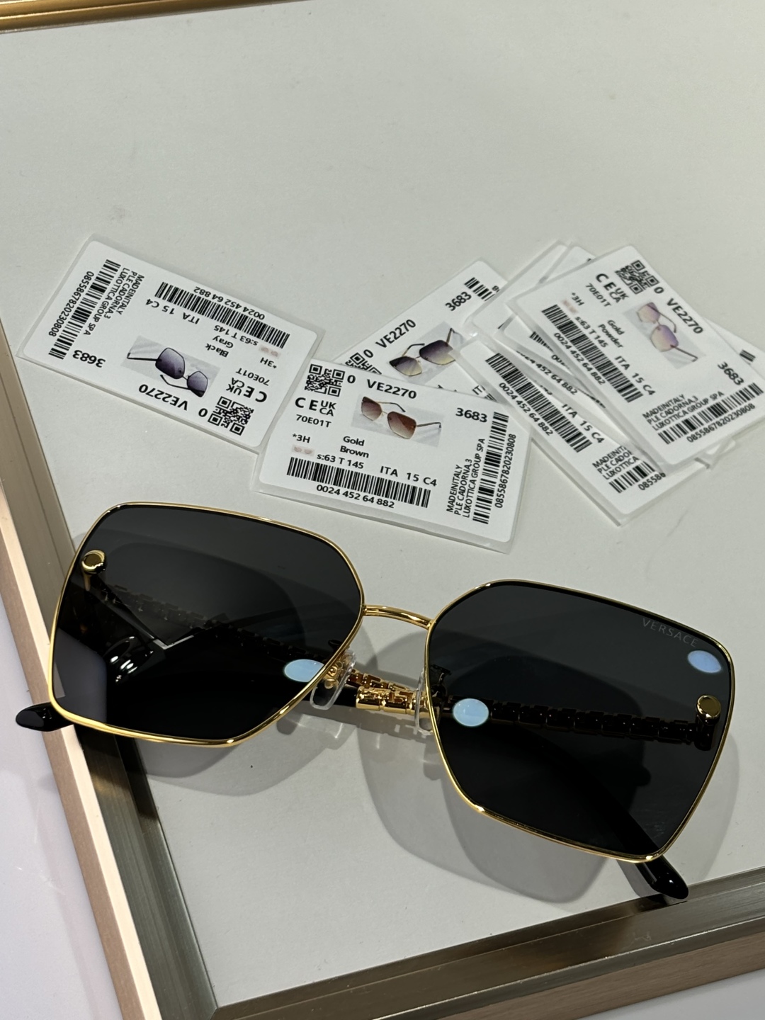  VERSACE
MODEL：VE2270
SIZE：63口15-145
赵露思同款