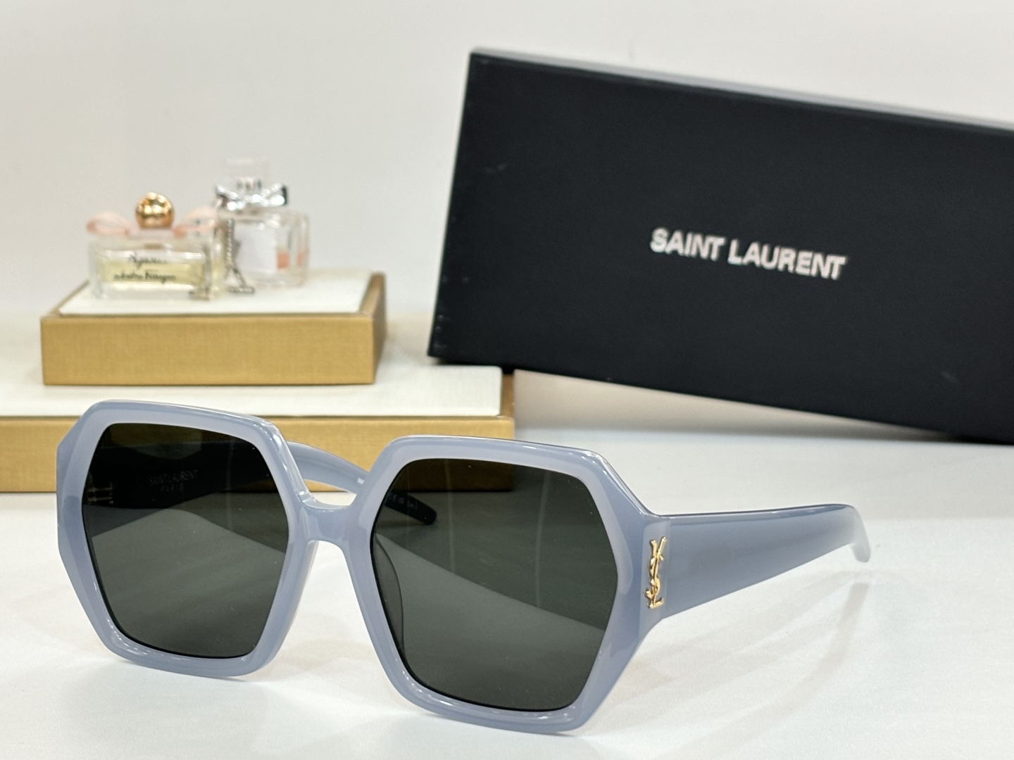  SAINT LAUREN*   ysl 新品 
MODEL：SL M118
SIZE：57口18-14