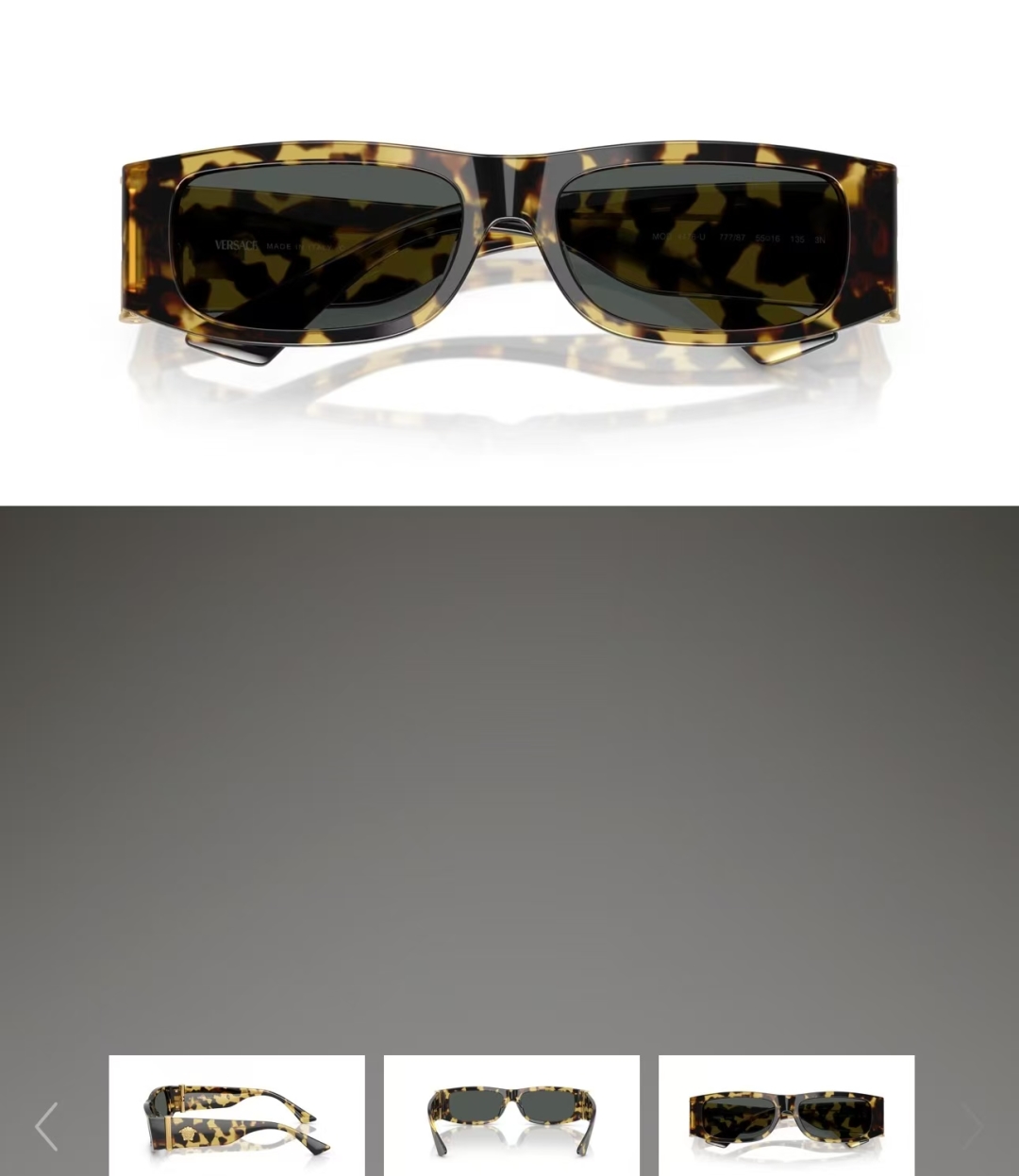  VERSACE
MOD4476
Size55-16-135
