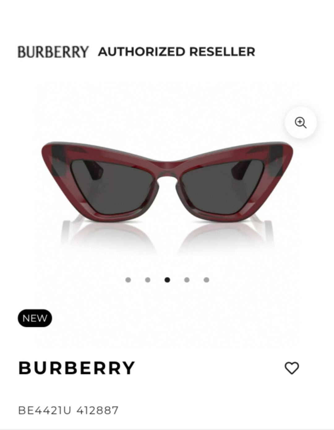  BURBERR*
MODEL：BE4421U
SIZE：51口18-130
