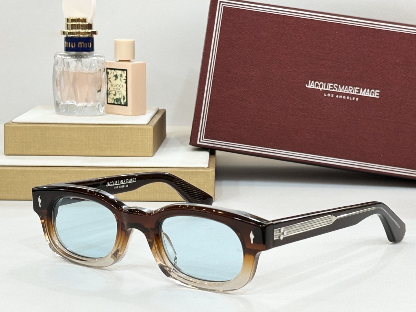  JACQUES MARIE MAGE
日本手工眼镜 
MODEL：WHISKEYCLONE
SIZE4