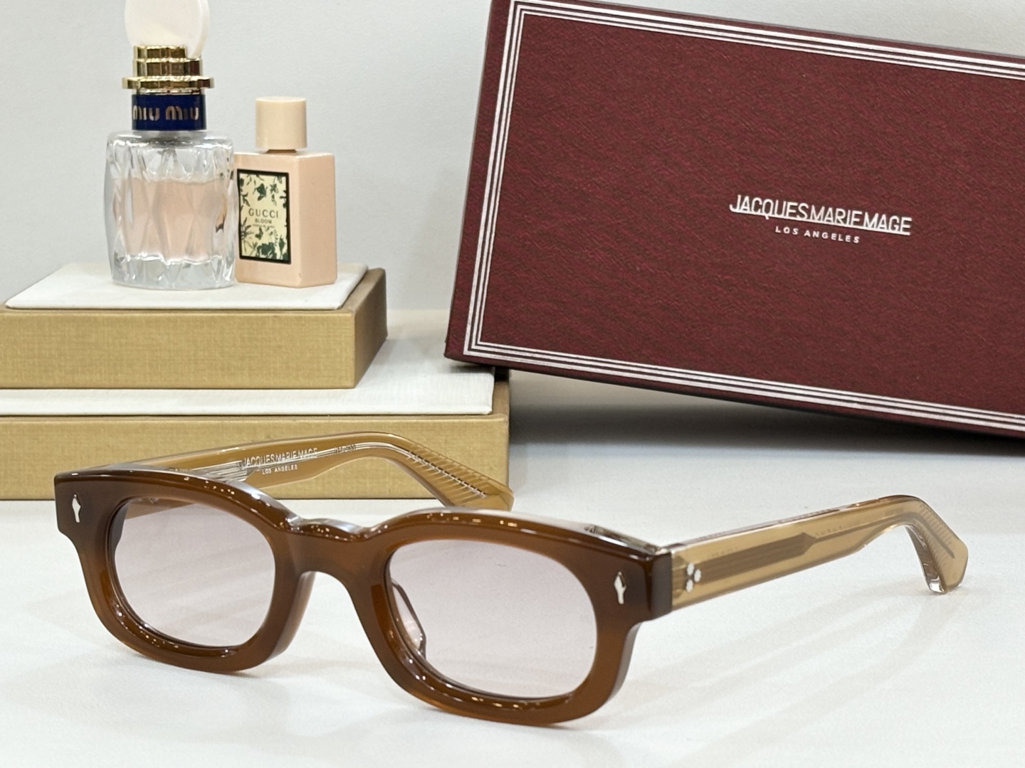  JACQUES MARIE MAGE
日本手工眼镜 
MODEL：WHISKEYCLONE
SIZE4