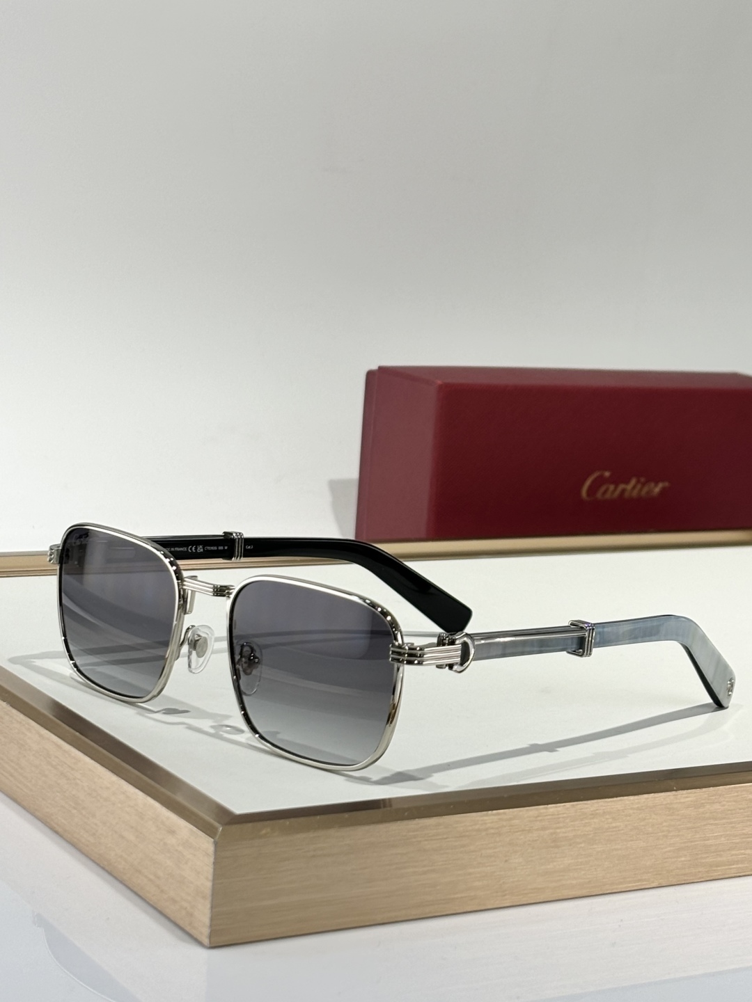  Cartie*
Mod：CT0363S
Size：54-21-145
官网同步✔️
实木镜腿➕金属包边