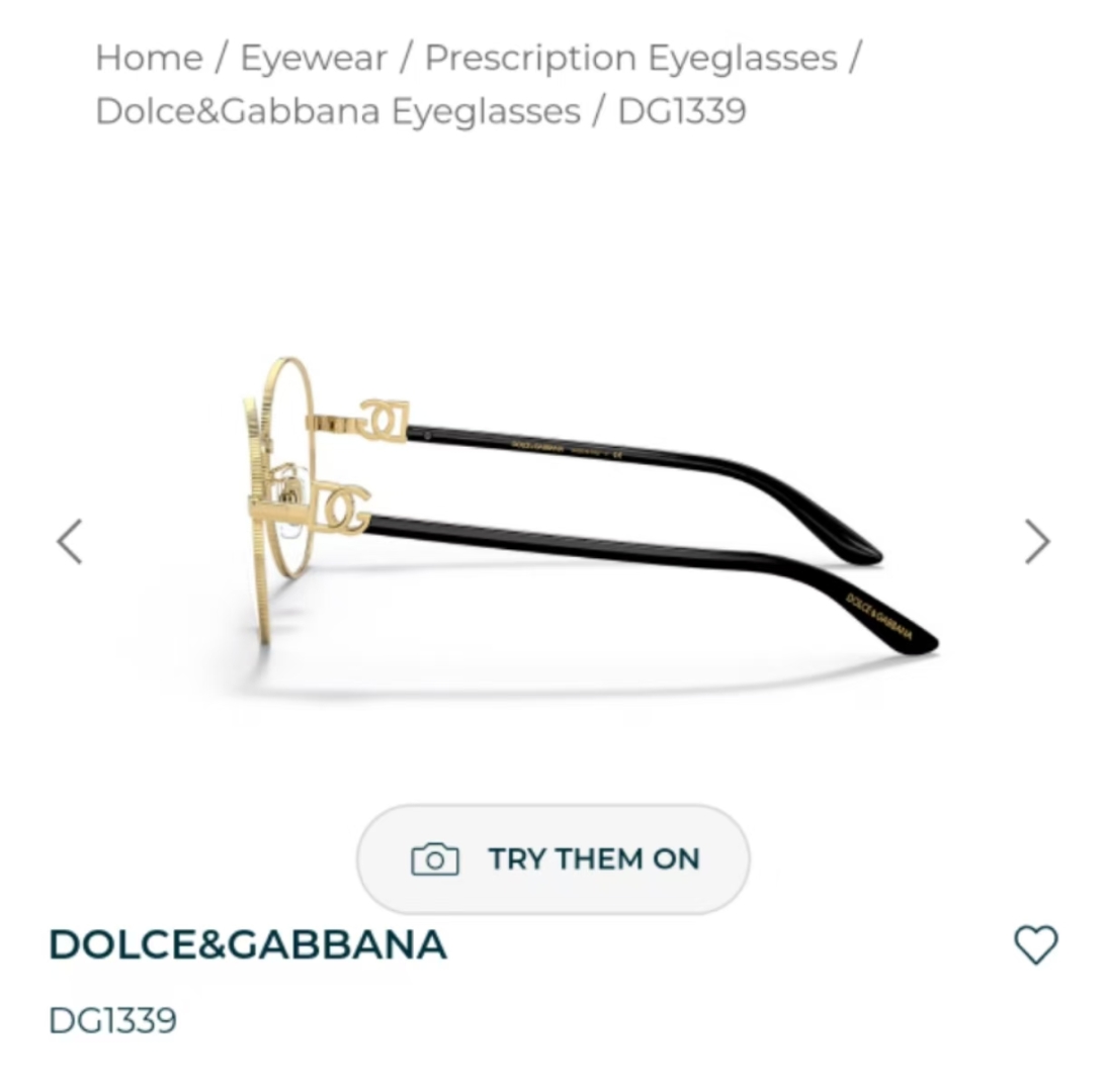 DOLCE&GABBANA
MOD：DG1339
Size：56口18-145

