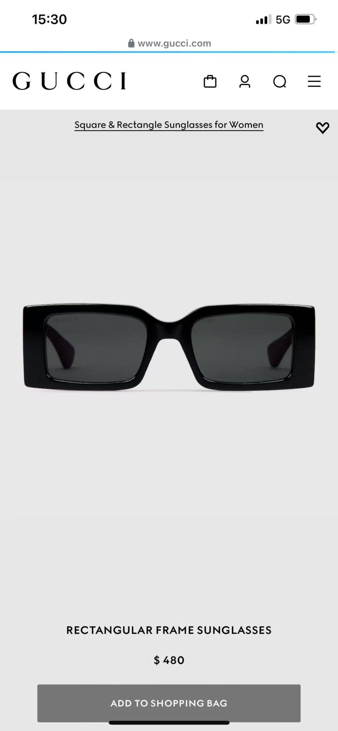  GUCC*
MOD：GG1860S
Size：53口22-145
