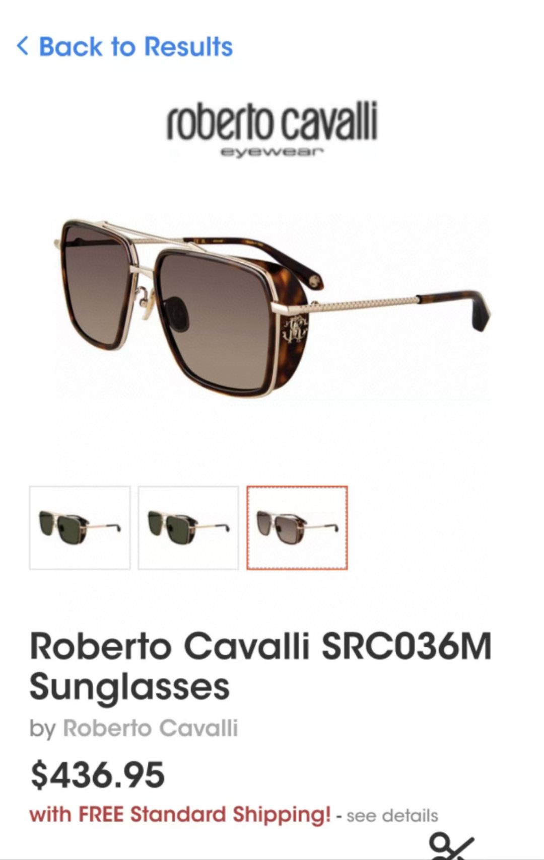  Roberto Cavalie*
MODEL：SRC036M
SIZE：57口17-145
