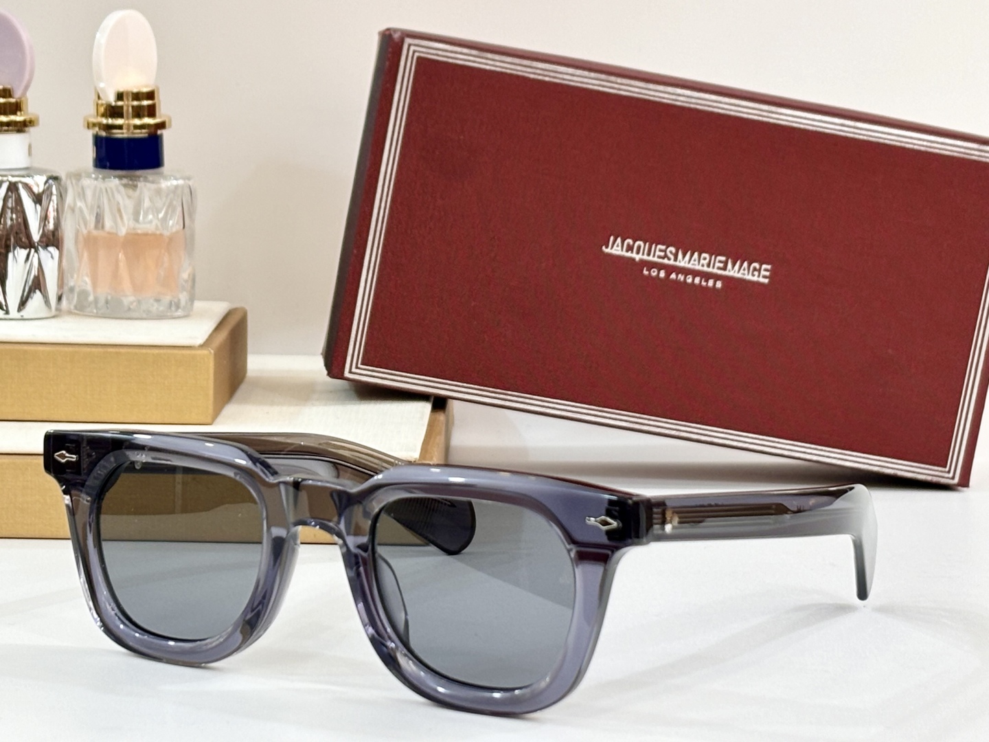  JACQUES MARIE MAGE
日本手工眼镜 
MODEL：VENDOMEI
SIZE47-25
