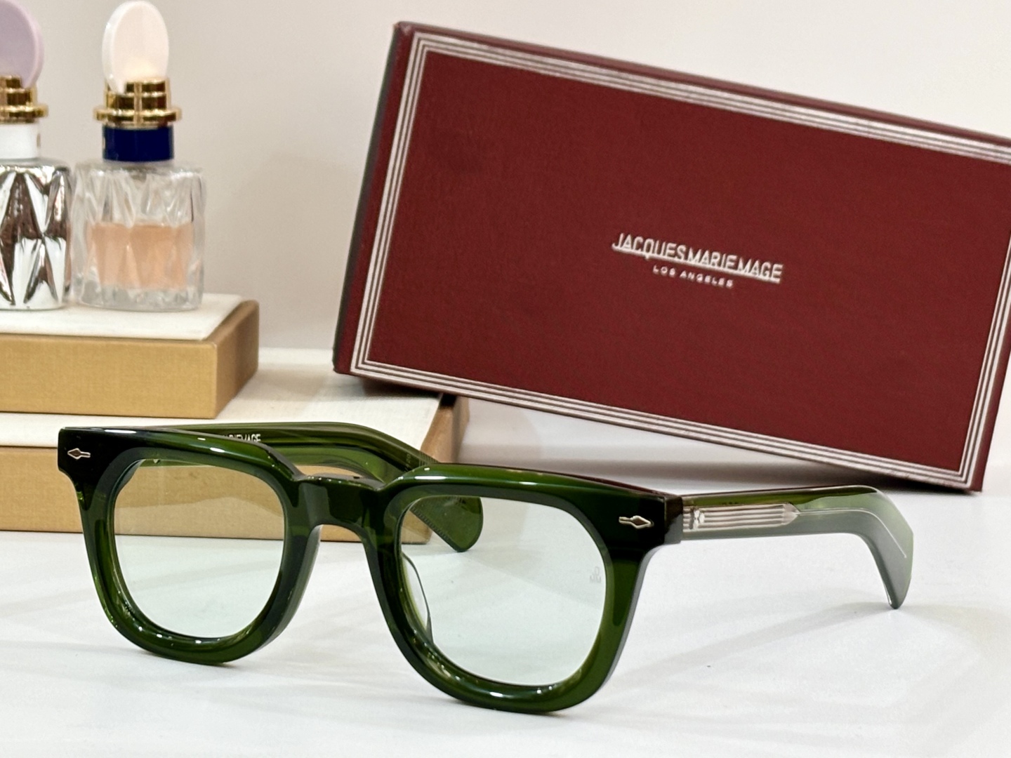  JACQUES MARIE MAGE
日本手工眼镜 
MODEL：VENDOMEI
SIZE47-25
