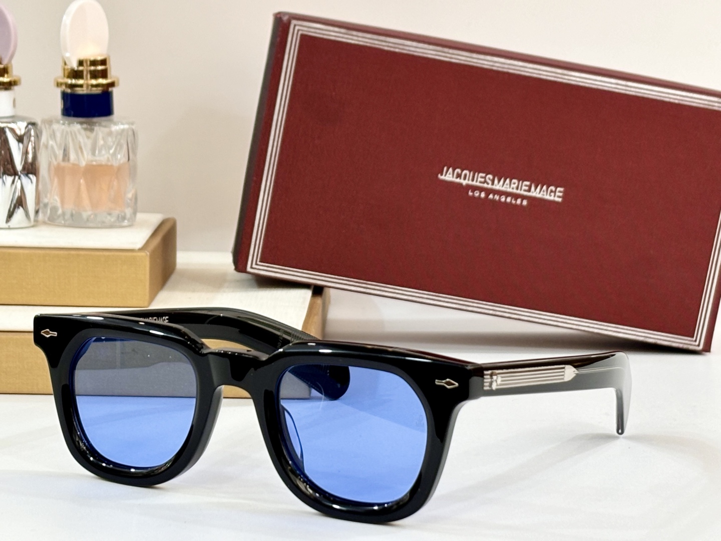  JACQUES MARIE MAGE
日本手工眼镜 
MODEL：VENDOMEI
SIZE47-25