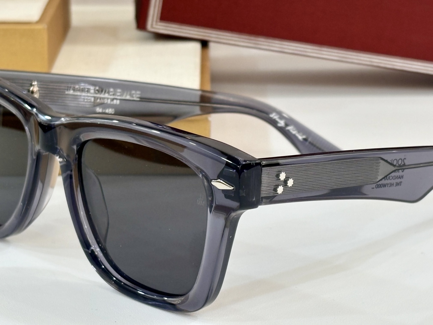  JACQUES MARIE MAGE
日本手工眼镜 
MODEL：ASPACE ODYSSEY
SIZ