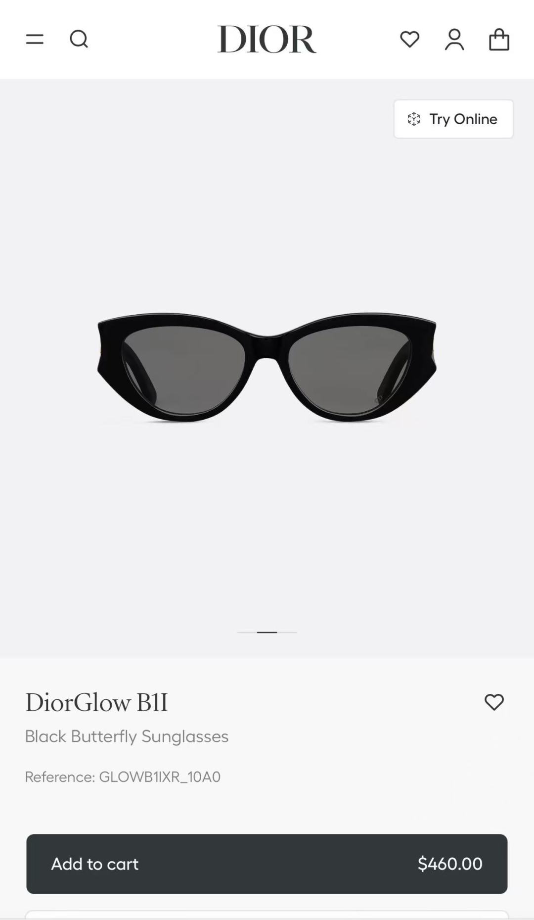  DIOR
MOD：DiorGlowB11
Size：53口16 140
