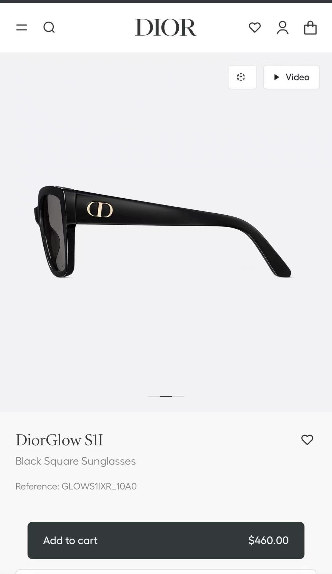  DIOR
MOD：DiorGlowB11
Size：53口16 140
