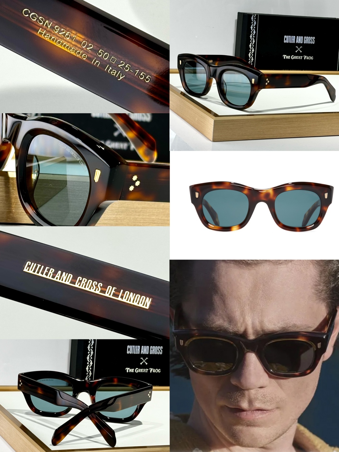  CUTLER ANO GROSS
老钱风意大利制造handmade in Ltaly
MOD：CGSN