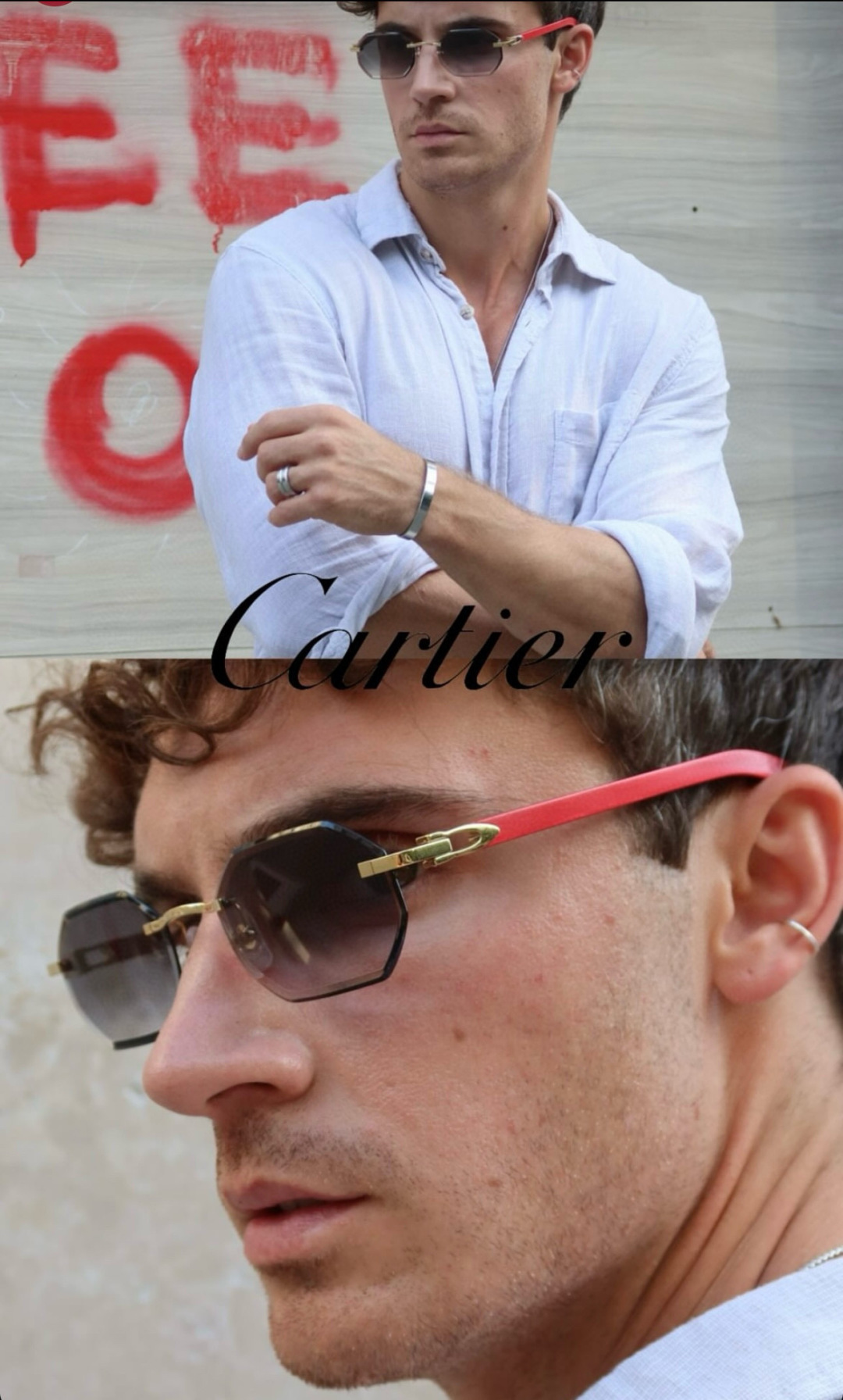  Cartier
MOD：CT0439S
Size：57口21 145
