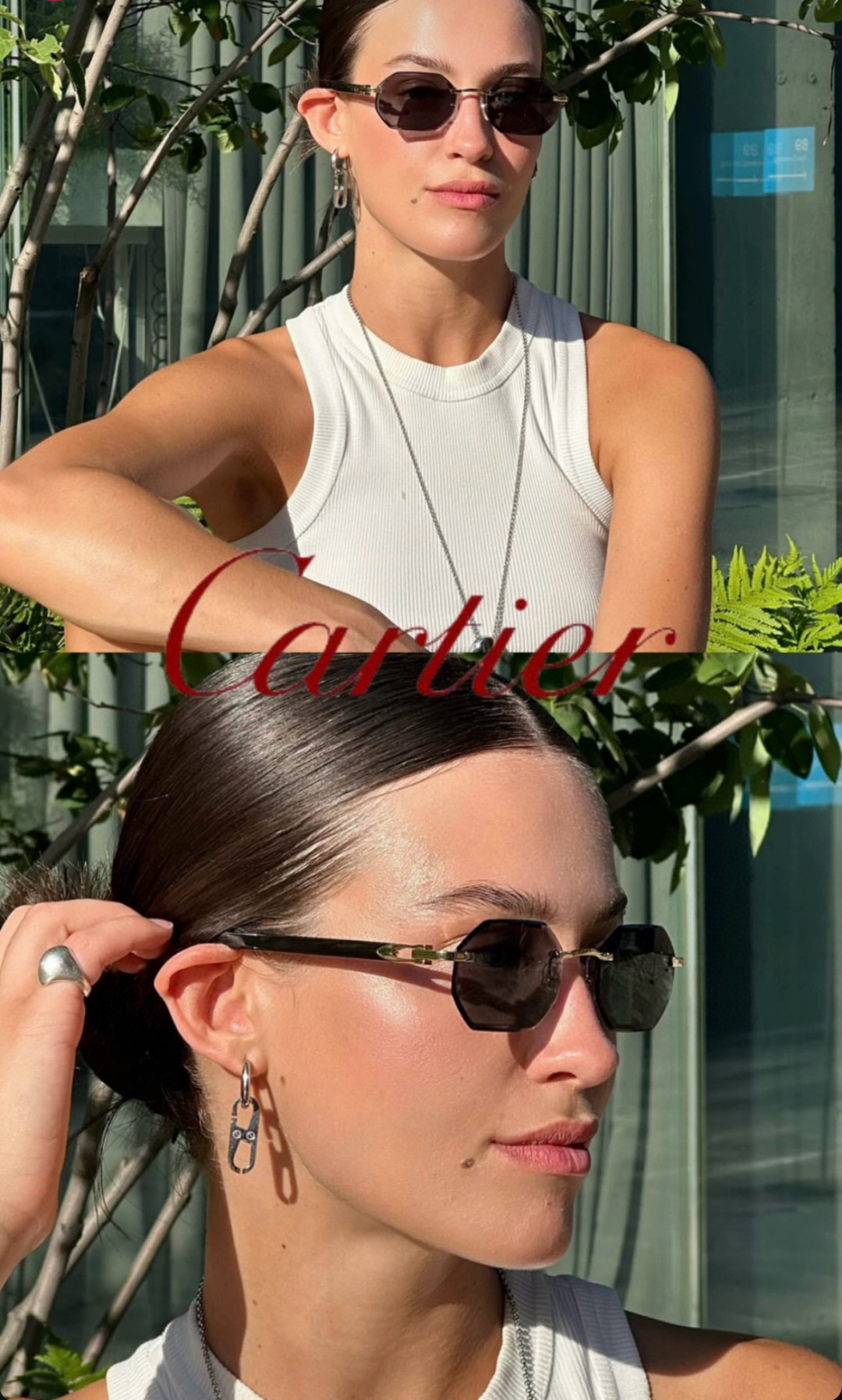  Cartier
MOD：CT0439S
Size：57口21 145
