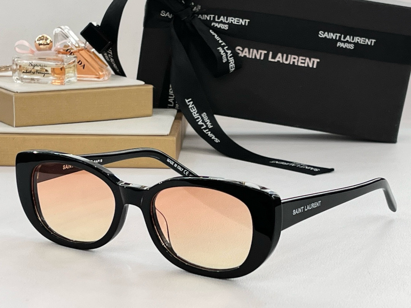  SAINT LAURENT 
ModSL316
Size53口19-145✔️
