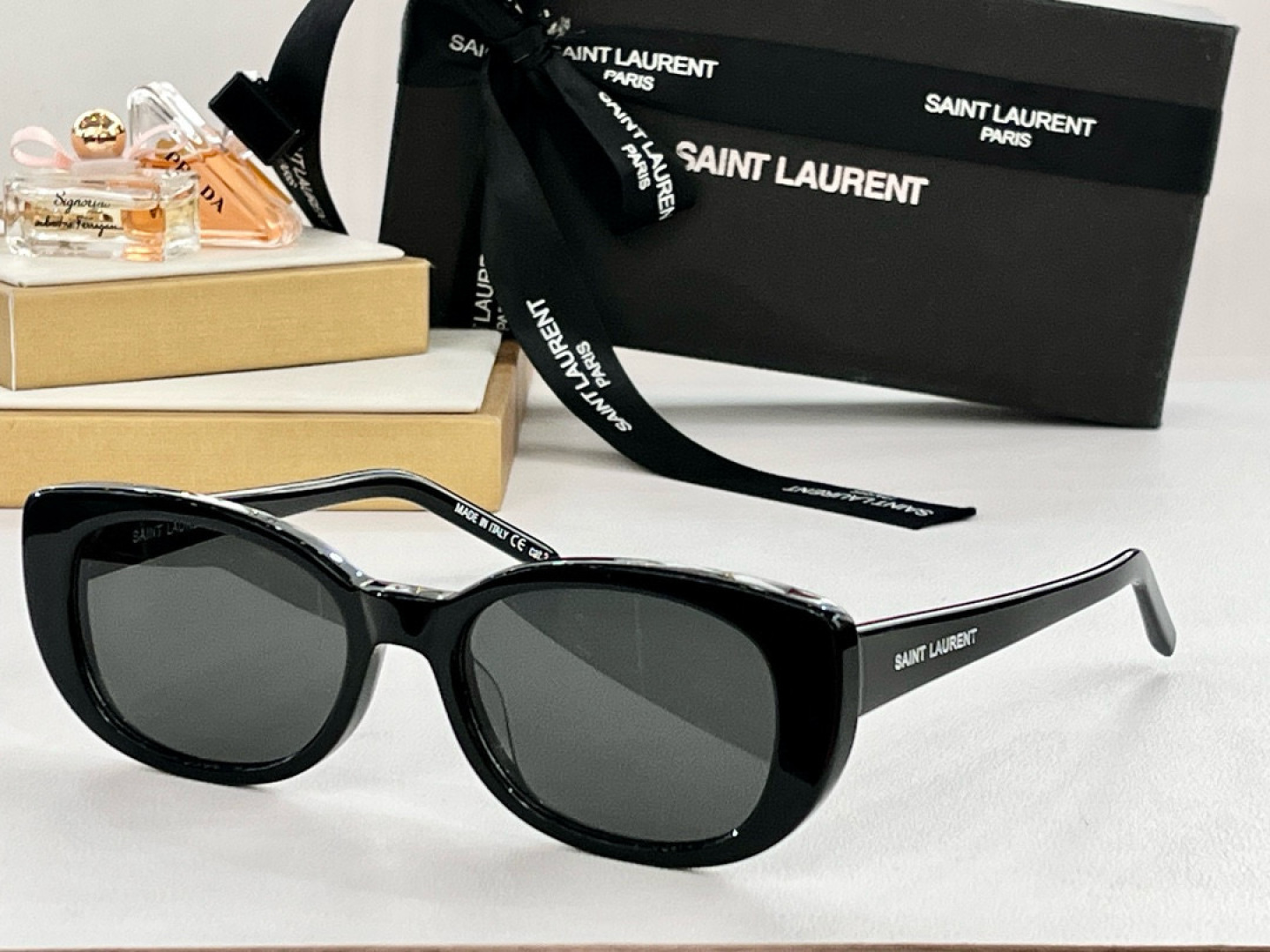  SAINT LAURENT 
ModSL316
Size53口19-145✔️

