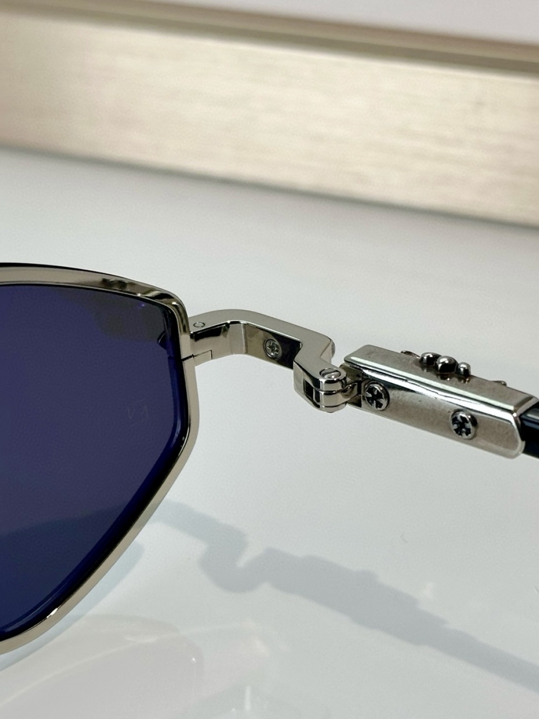 Chrome Hearts NIP SLIP Sunglasses - Gold Frame, Zeiss Lenses - 53-19-141 9 cmp i1748590283551 1954 0 9