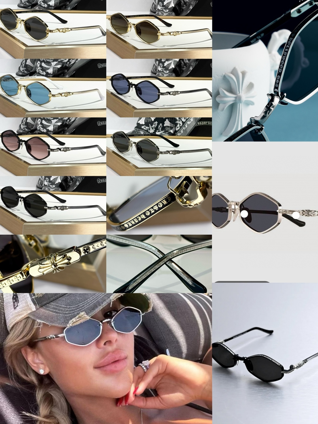 Chrome Hearts Nip Slip Sunglasses | Designer Shades with Zeiss Lenses
