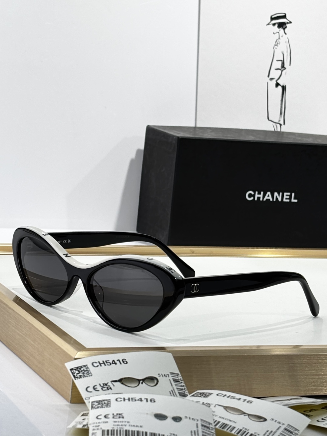  ToP quality 
Chane*
Mod：CH5416
Size：57-18-145
细节码住
