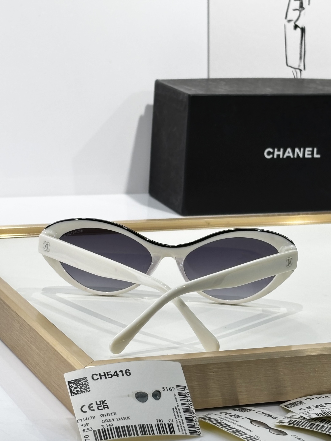 ToP quality 
Chane*
Mod：CH5416
Size：57-18-145
细节码住
