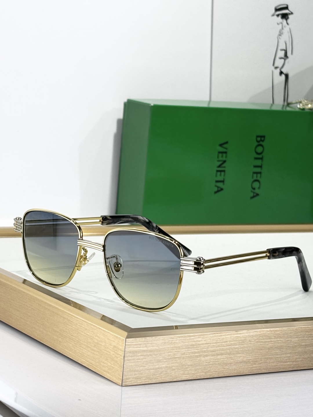  Bottega Veneta 
MODEL：BV1380S
SIZE 51口18-150
