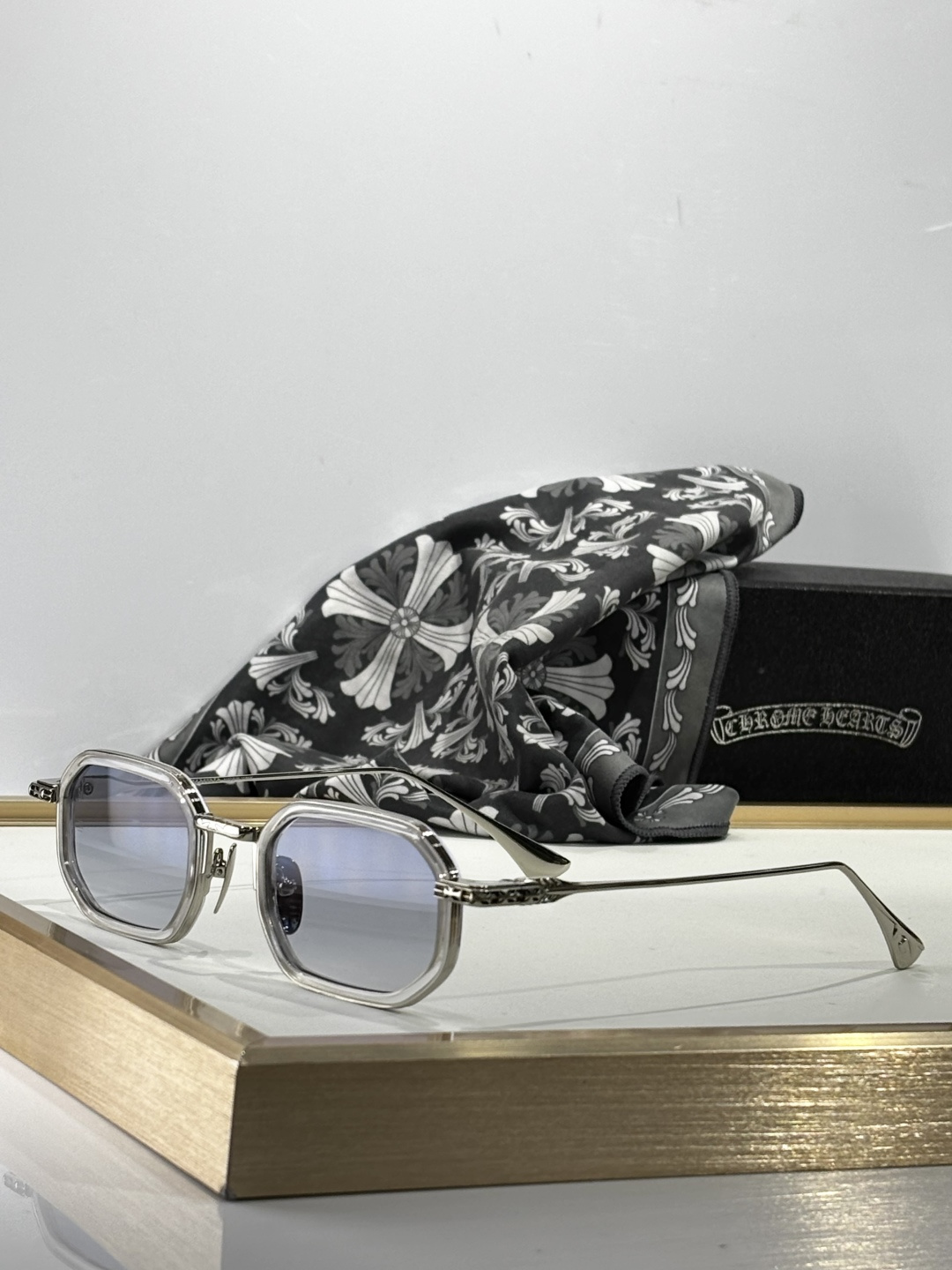 𝘾𝙝𝙧𝙤𝙢𝙚 𝙃𝙚𝙖𝙧𝙩𝙨Mod：STYLIDASize：49-24-148手工打磨抛光立体logo彰显