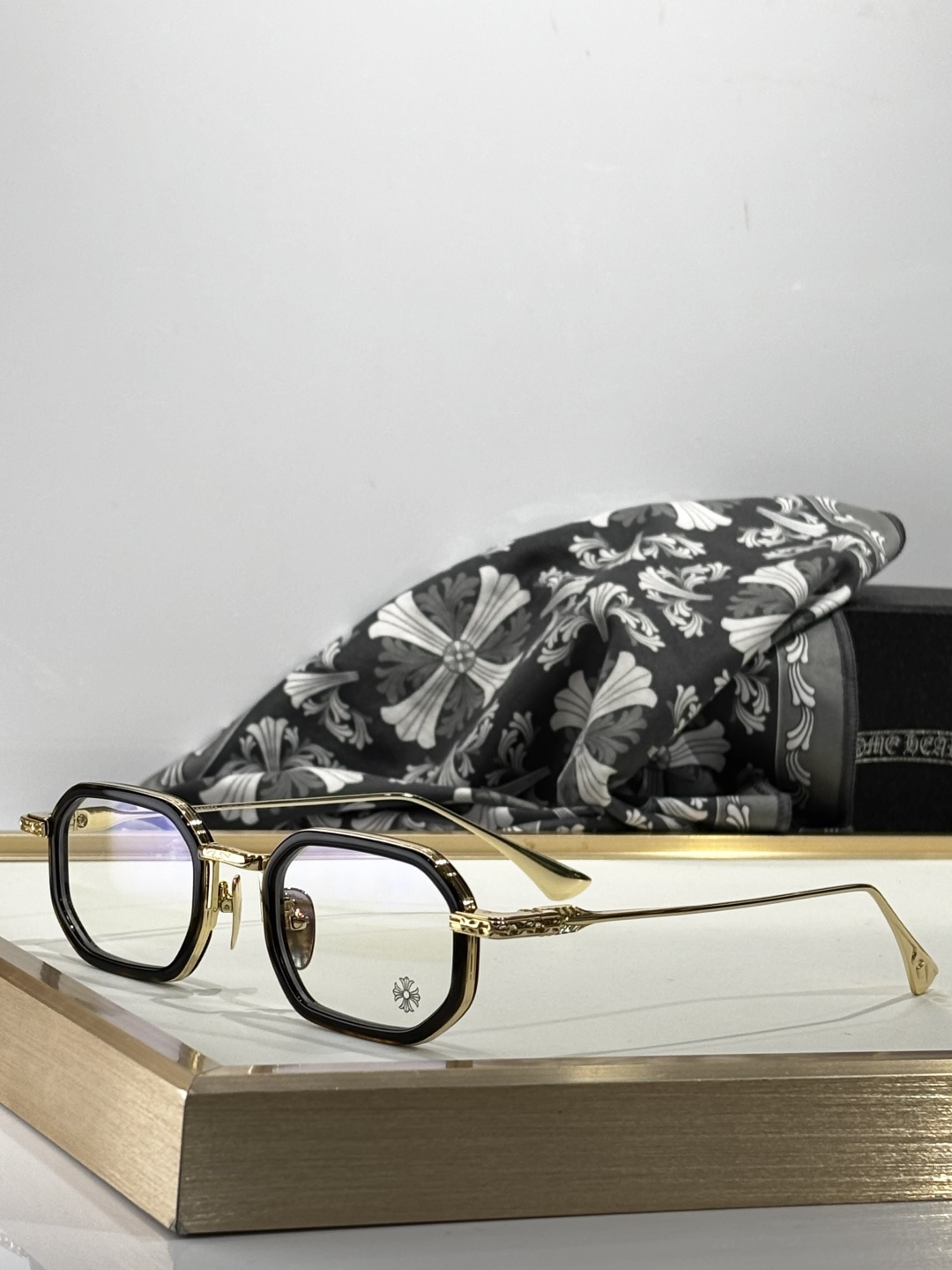 𝘾𝙝𝙧𝙤𝙢𝙚 𝙃𝙚𝙖𝙧𝙩𝙨Mod：STYLIDASize：49-24-148手工打磨抛光立体logo彰显