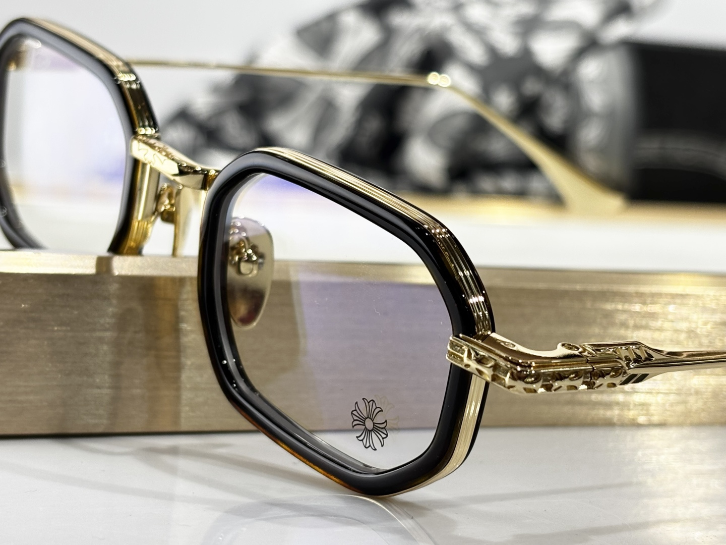 𝘾𝙝𝙧𝙤𝙢𝙚 𝙃𝙚𝙖𝙧𝙩𝙨Mod：STYLIDASize：49-24-148手工打磨抛光立体logo彰显