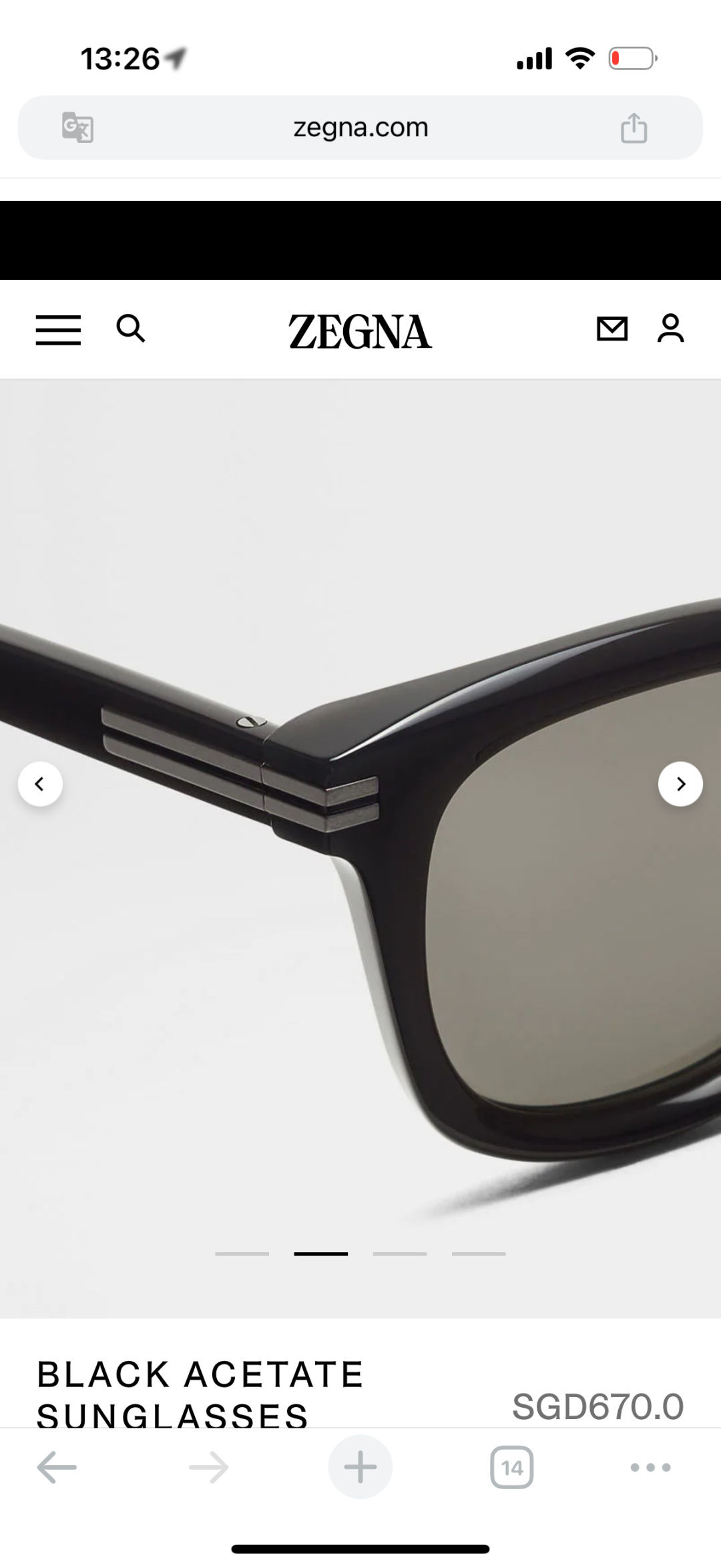 ToP quality ZEGNAMOD：EZ0269Size:50口23-145