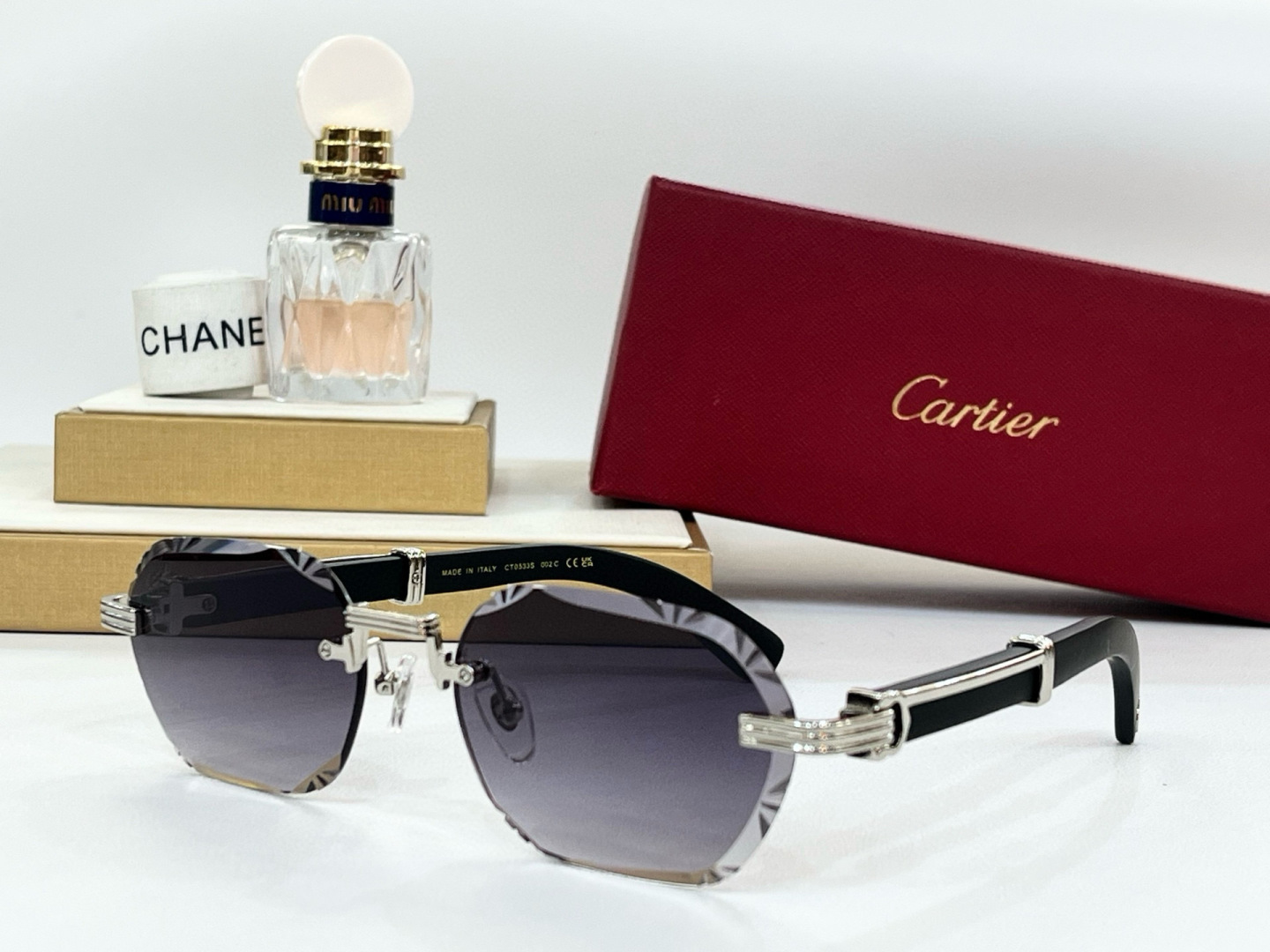 CartierMODEL：CT0533SSIZE:58口20-145