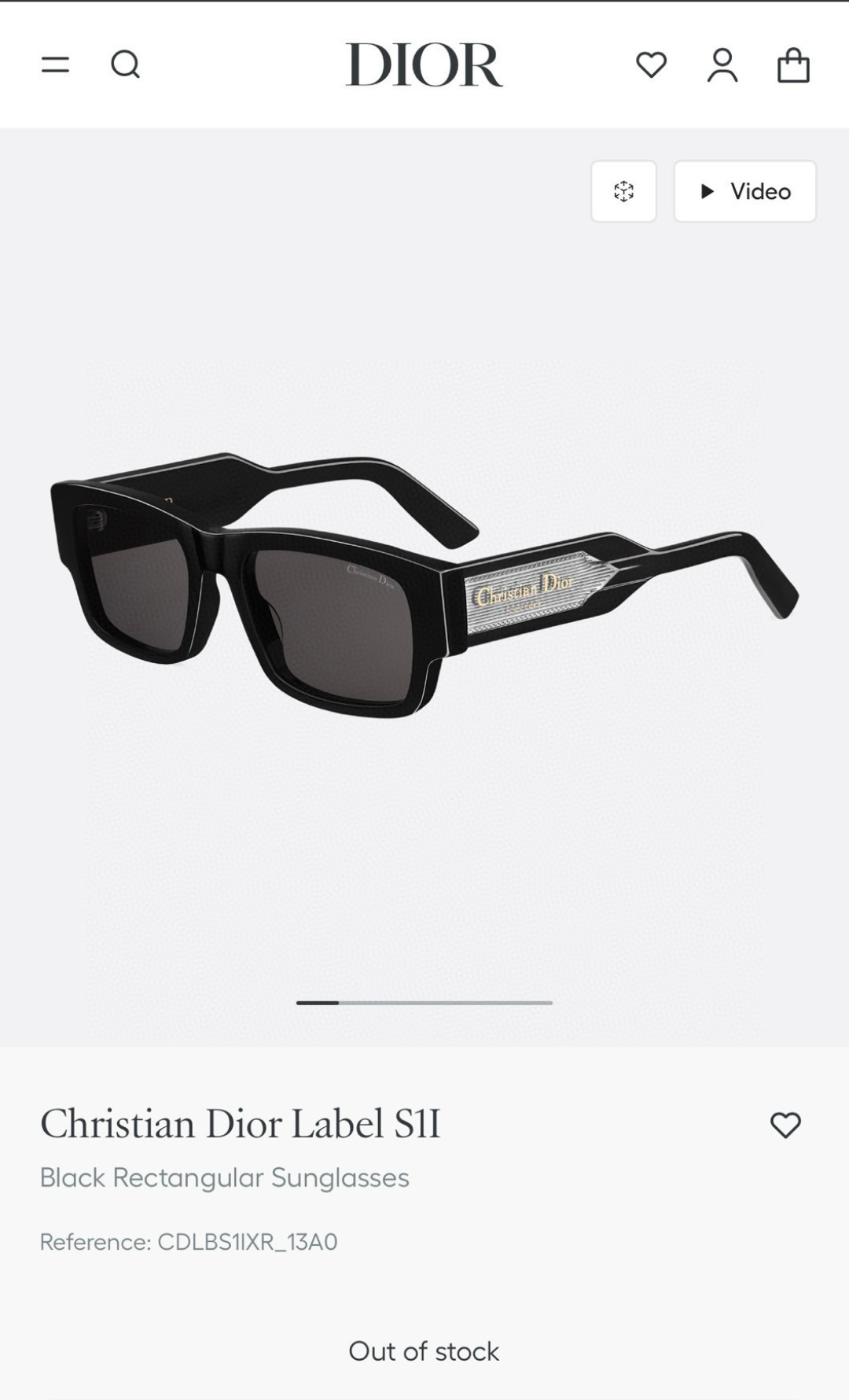 DIORMOD：Christian Dior LabeI S1ISize：54口19 145