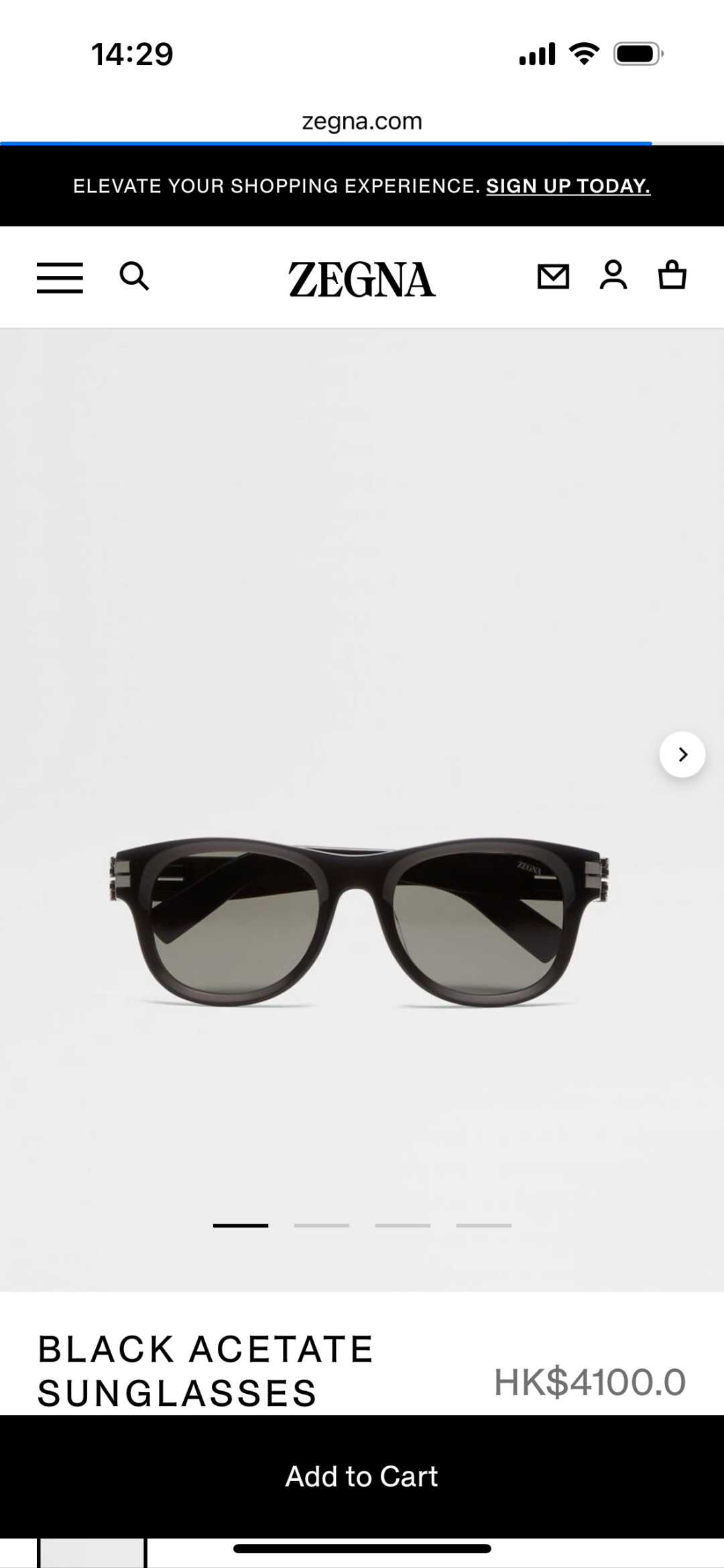 Top quality ZEGNAMOD：EZ0268Size:54口21-145