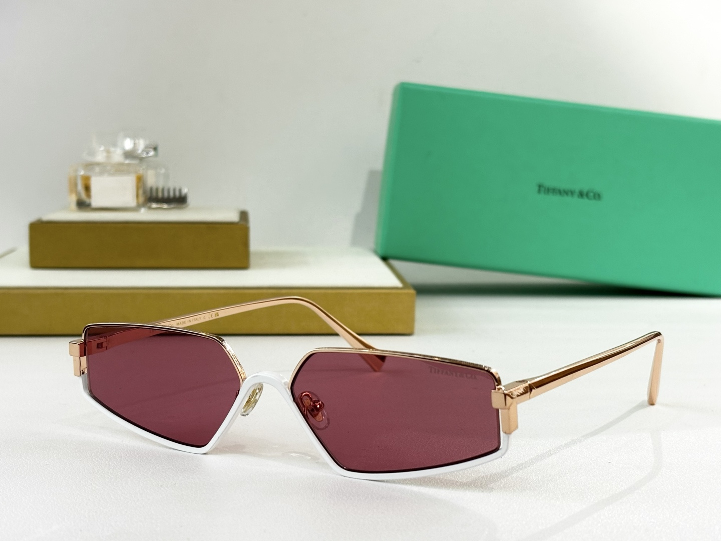 TIFFANY&Co.MODEL：TF3113KBSIZE：61口13-142