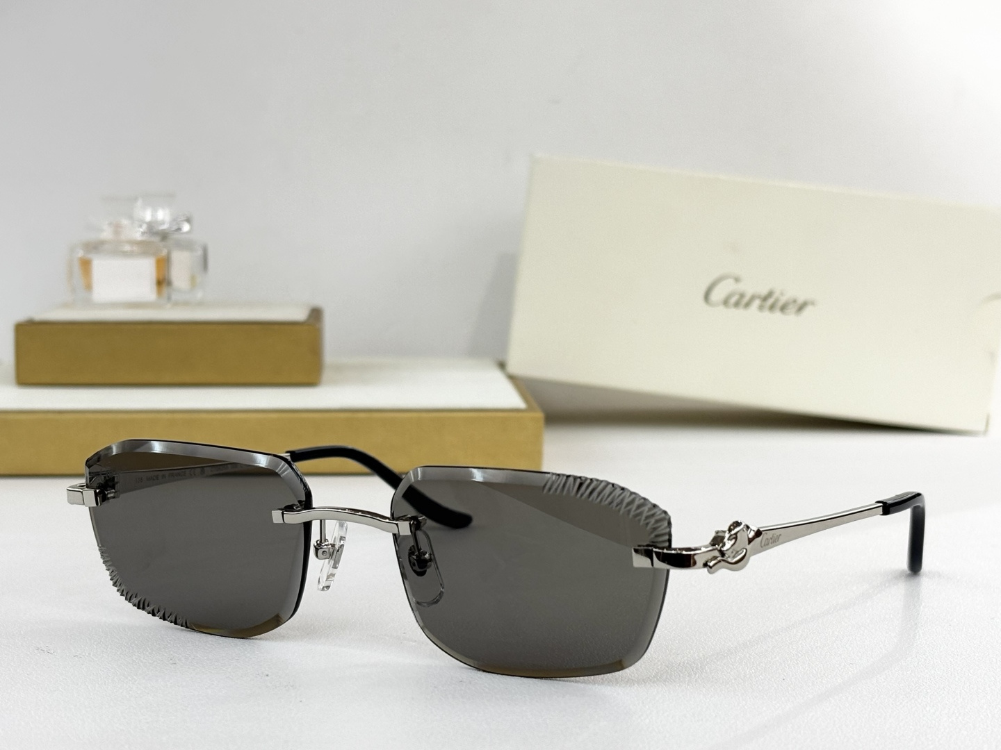 CartierMOD：CT0825SSize：56口20-135k金电镀 不假黄photo chromi