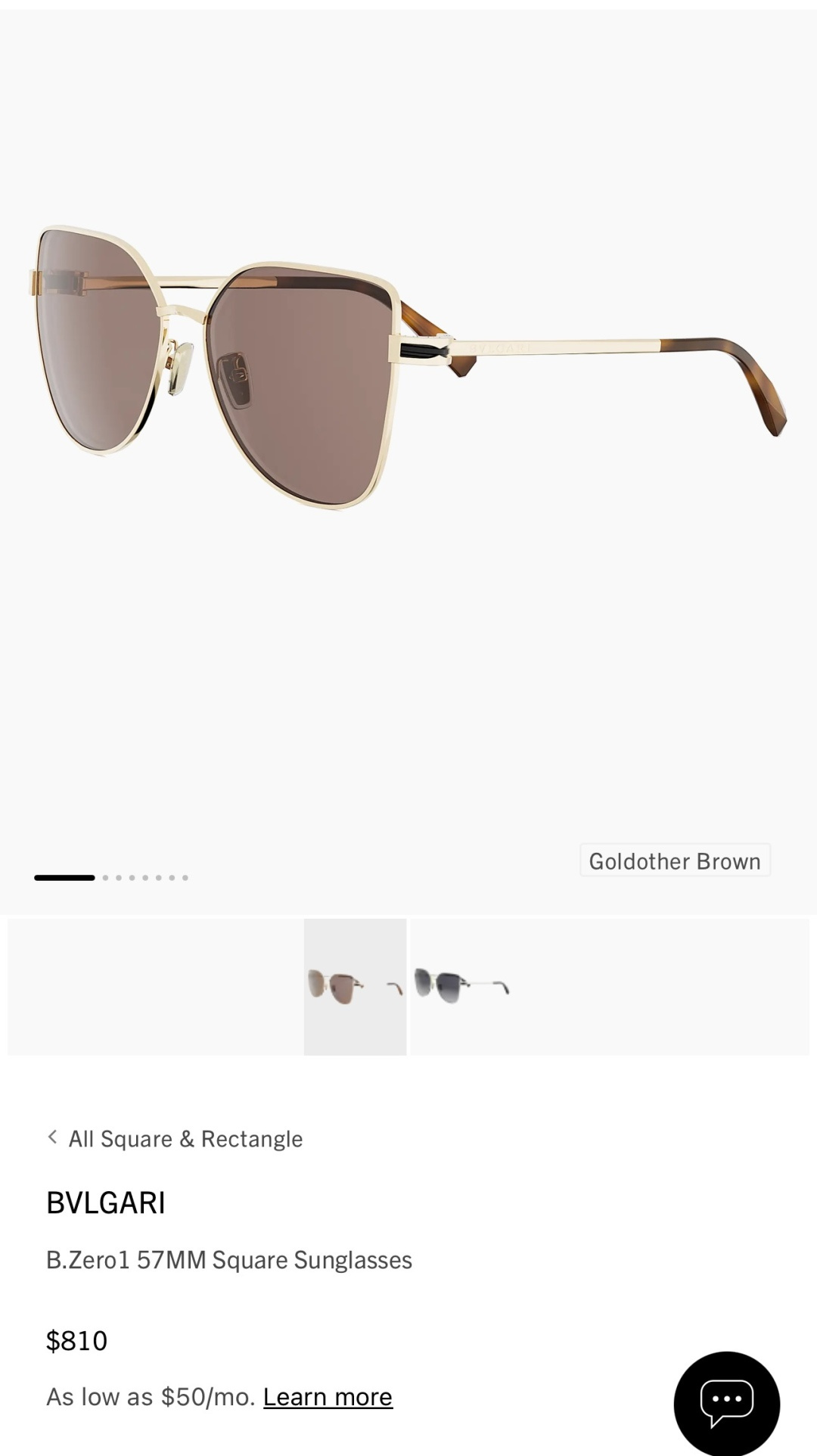 BVLGARIMOD：BV40069USize：57口15 135