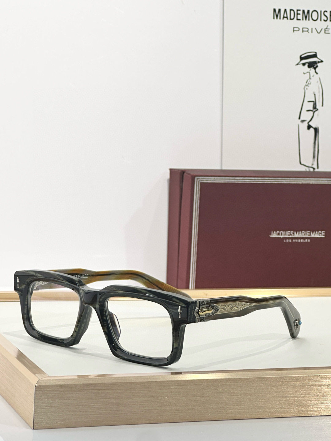 JACQUES MARIE MAGE绿松石“野马”浮雕系列 原版复刻~TOP QUALITYMODEL：