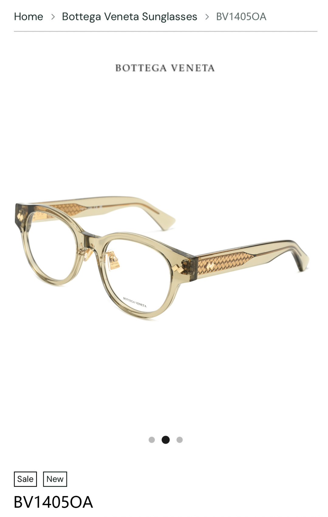 BOTTEGA VENET*MODEL：BV1405OASIZE：50口21-145