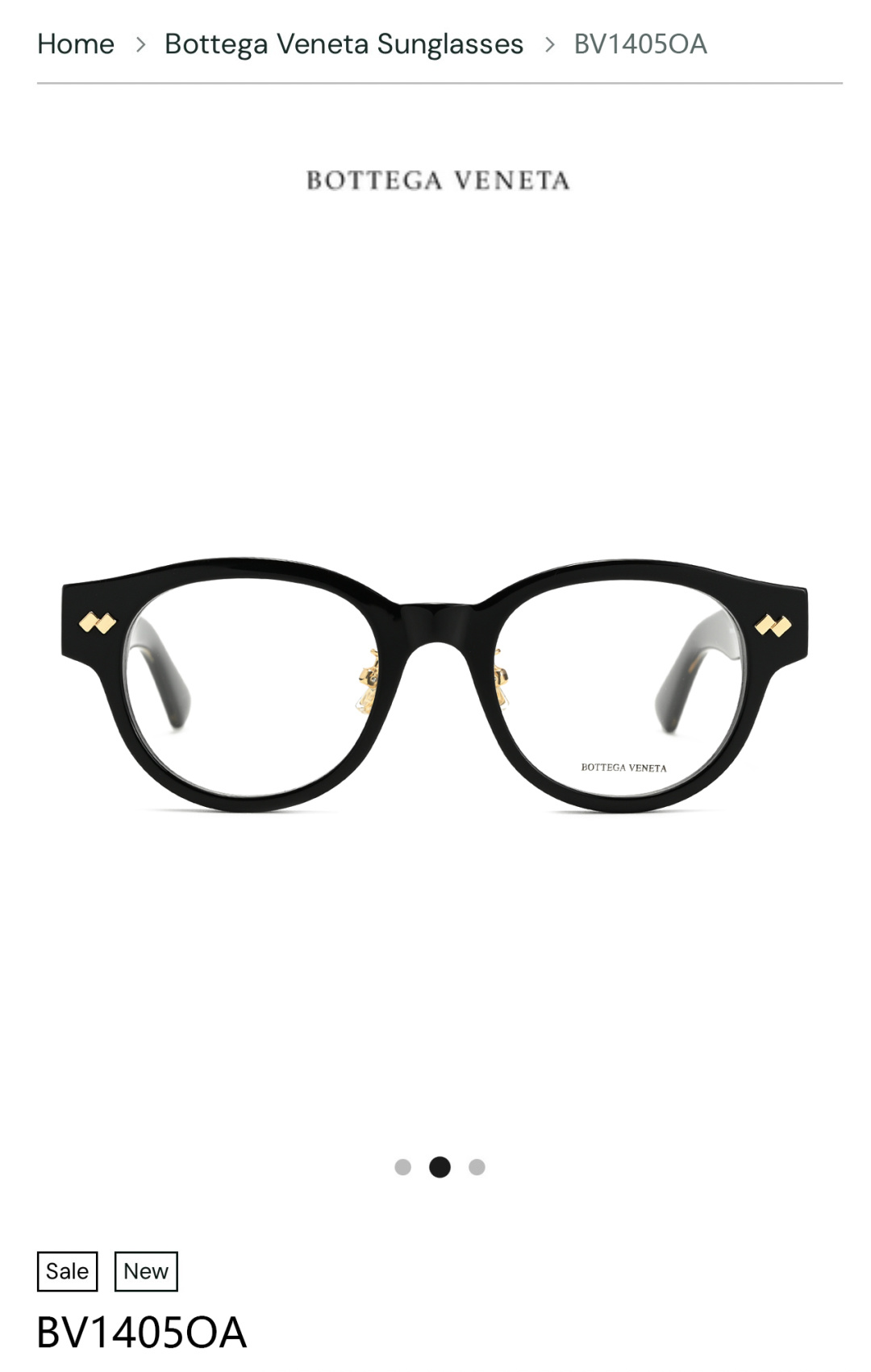 BOTTEGA VENET*MODEL：BV1405OASIZE：50口21-145